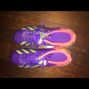 Soccer cleats that have been used once